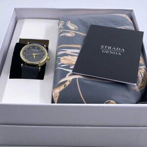 NIB Strada Watch & Scarf Set